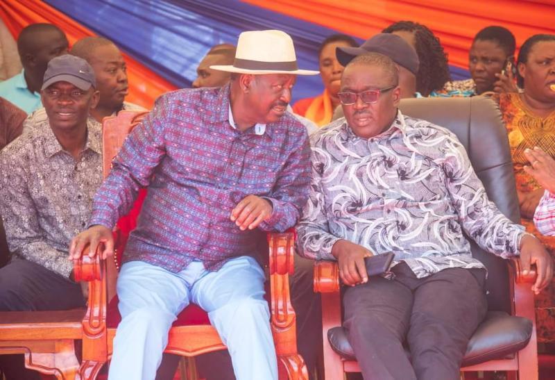 File image of ODM leader Raila Odinga.
